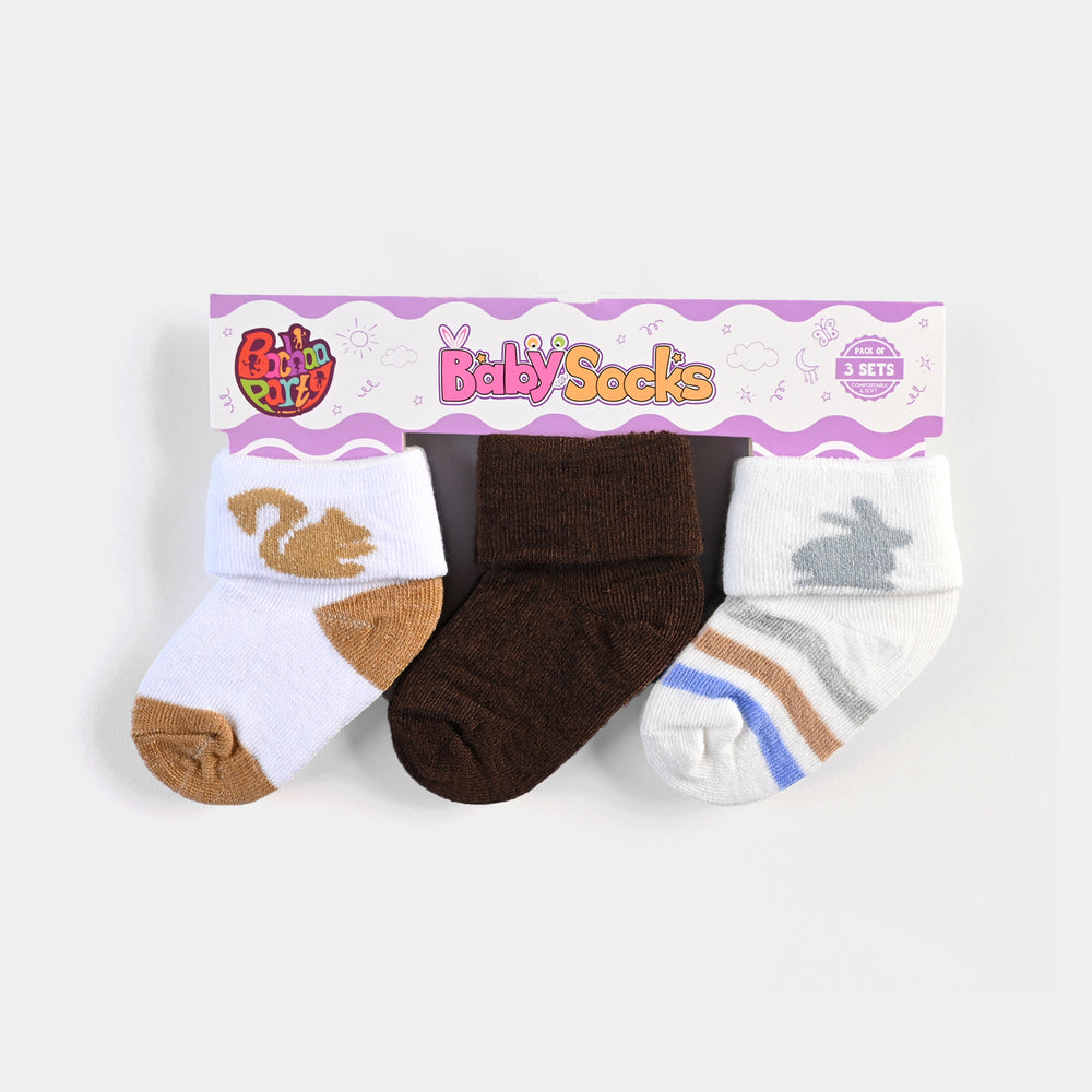 Infant Baby Socks 6-12M-3Pcs