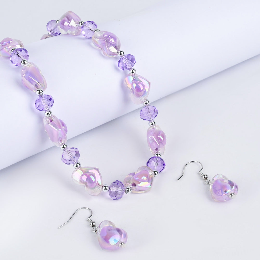 Elegant Necklace & Earrings Set | Stylish Jewelry for Girls