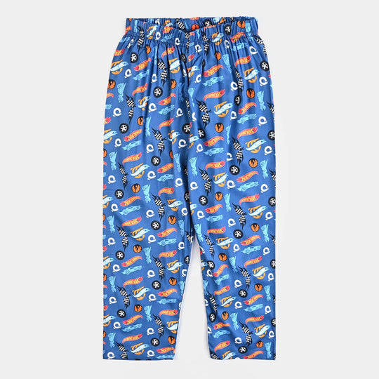 Boys Viscose Nightwear Hot Wheels-Multi