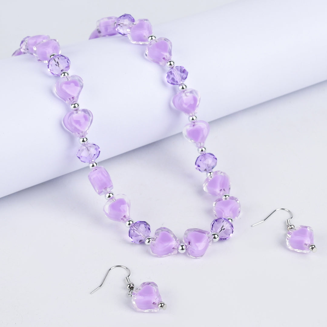 Elegant Necklace & Earrings Set | Stylish Jewelry for Girls