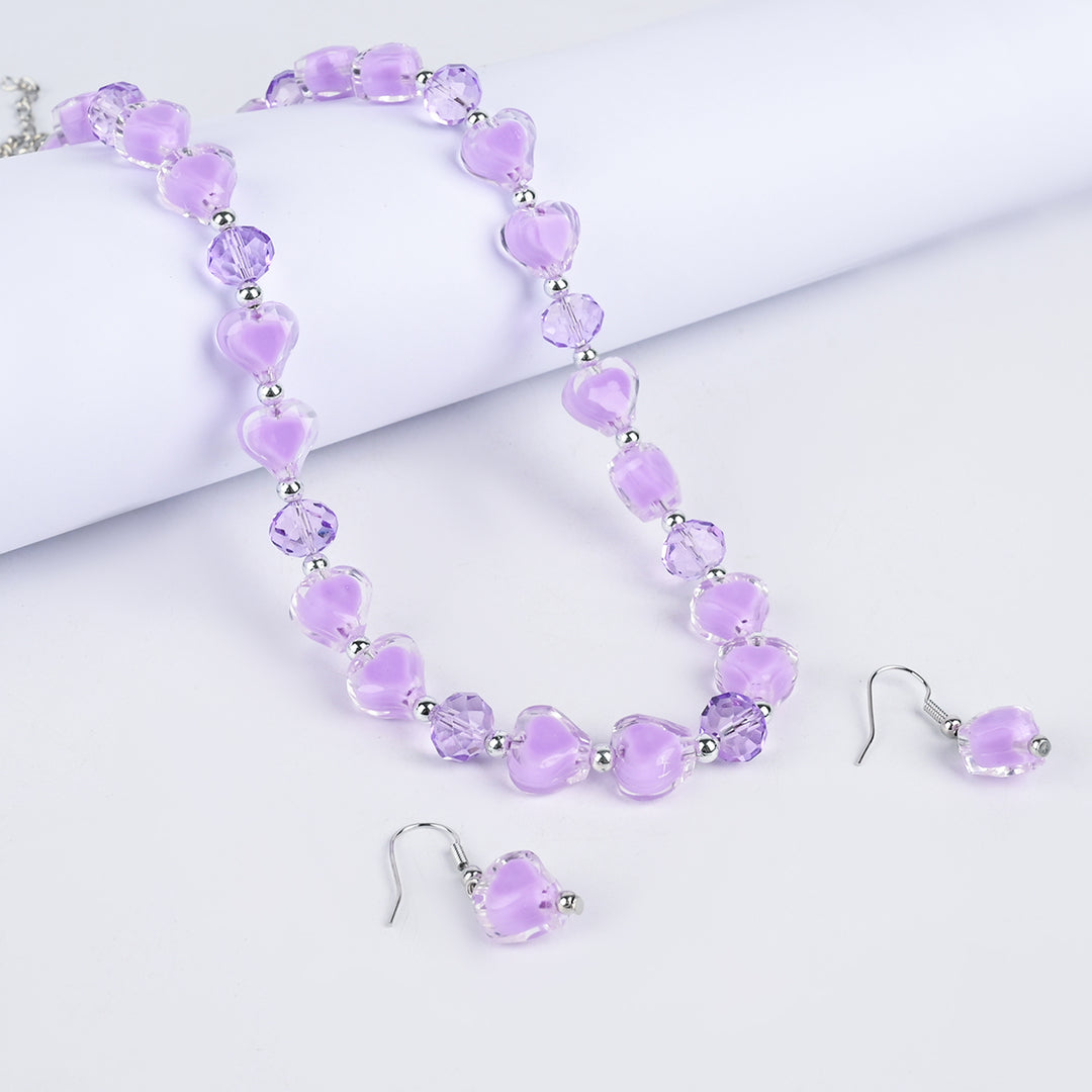 Elegant Necklace & Earrings Set | Stylish Jewelry for Girls