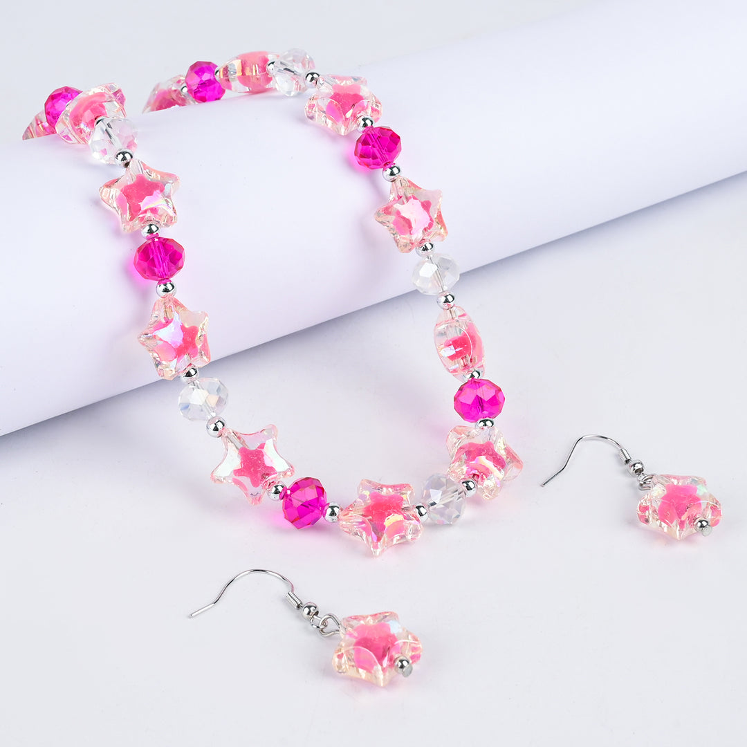 Elegant Necklace & Earrings Set | Stylish Jewelry for Girls