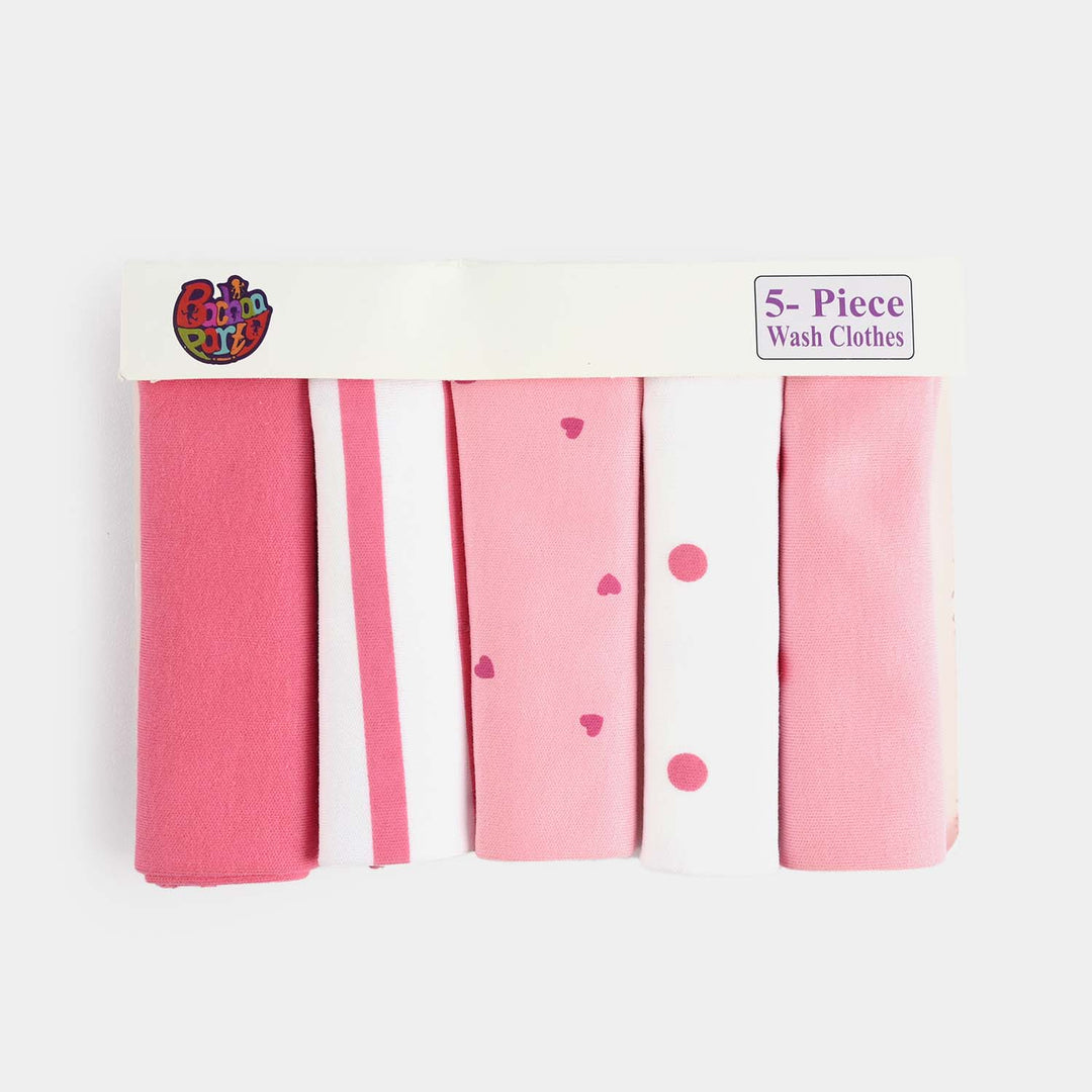 Infant Boys Wash Clothes Hearts-Multi