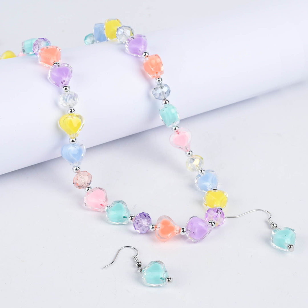 Elegant Necklace & Earrings Set | Stylish Jewelry for Girls