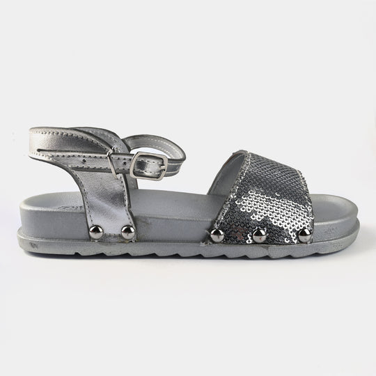 Girls Sandal SA-34-SILVER