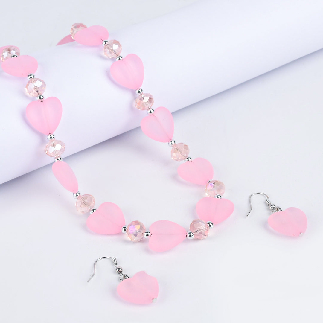 Elegant Necklace & Earrings Set | Stylish Jewelry for Girls