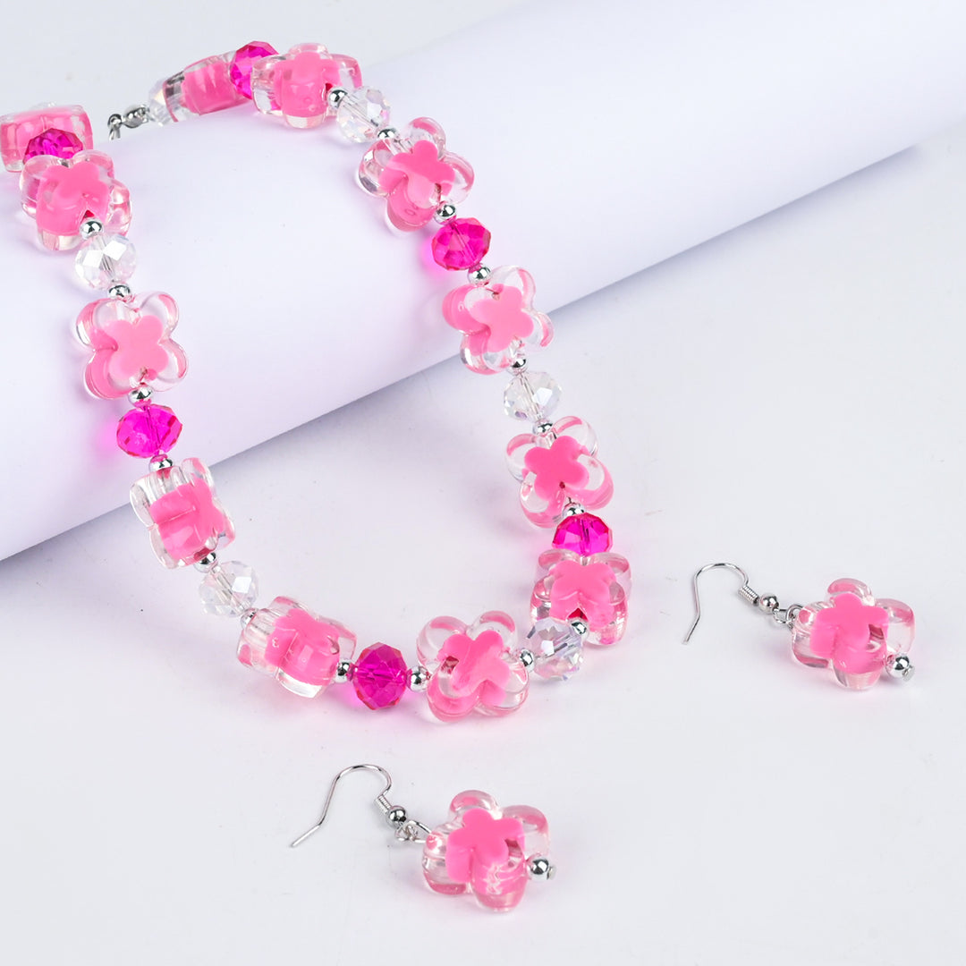 Elegant Necklace & Earrings Set | Stylish Jewelry for Girls