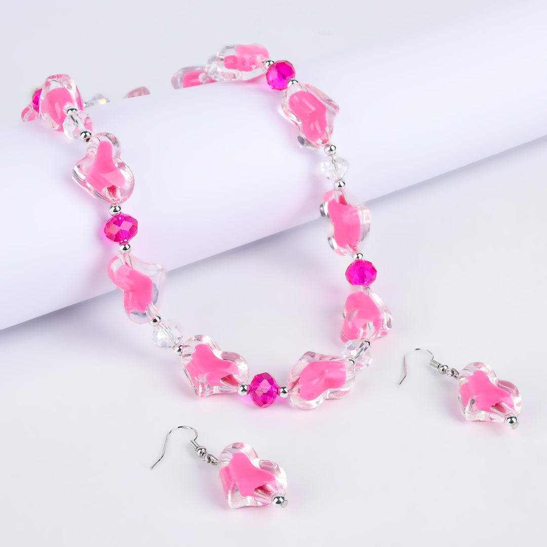 Elegant Necklace & Earrings Set | Stylish Jewelry for Girls