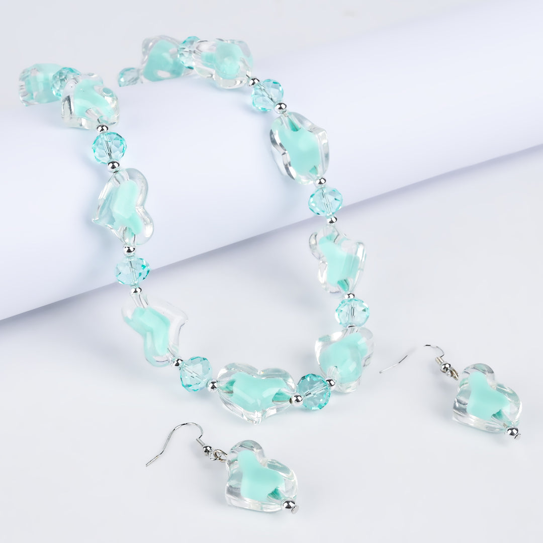 Elegant Necklace & Earrings Set | Stylish Jewelry for Girls
