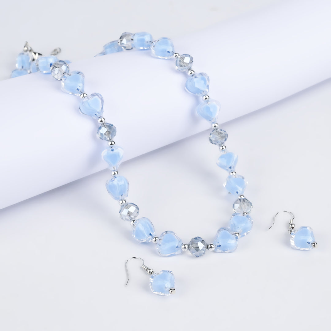 Elegant Necklace & Earrings Set | Stylish Jewelry for Girls