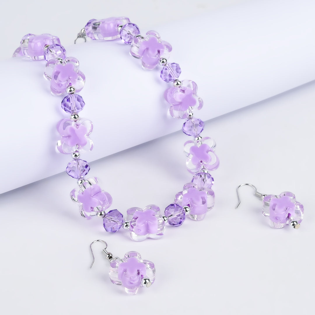 Elegant Necklace & Earrings Set | Stylish Jewelry for Girls