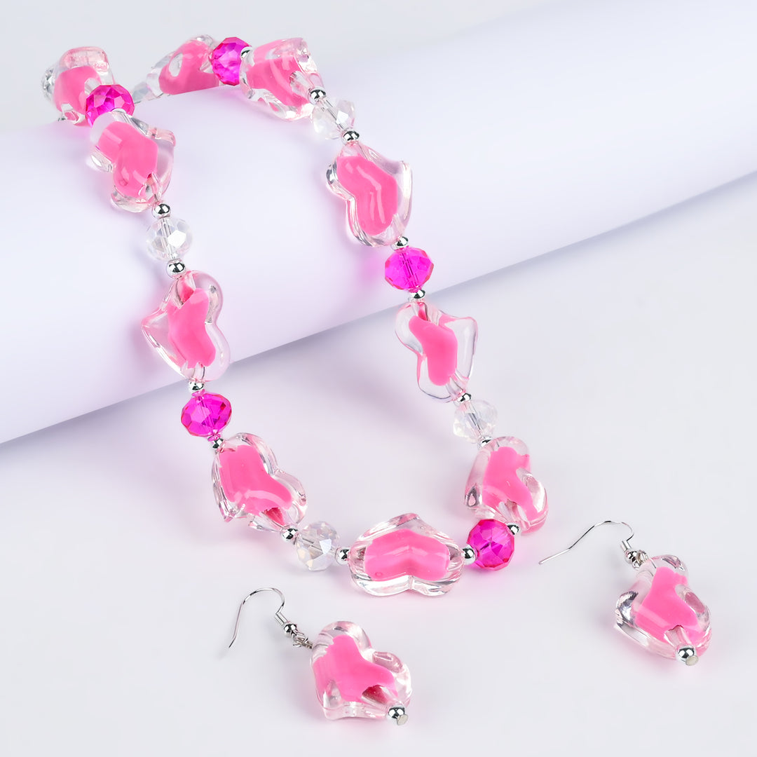 Elegant Necklace & Earrings Set | Stylish Jewelry for Girls