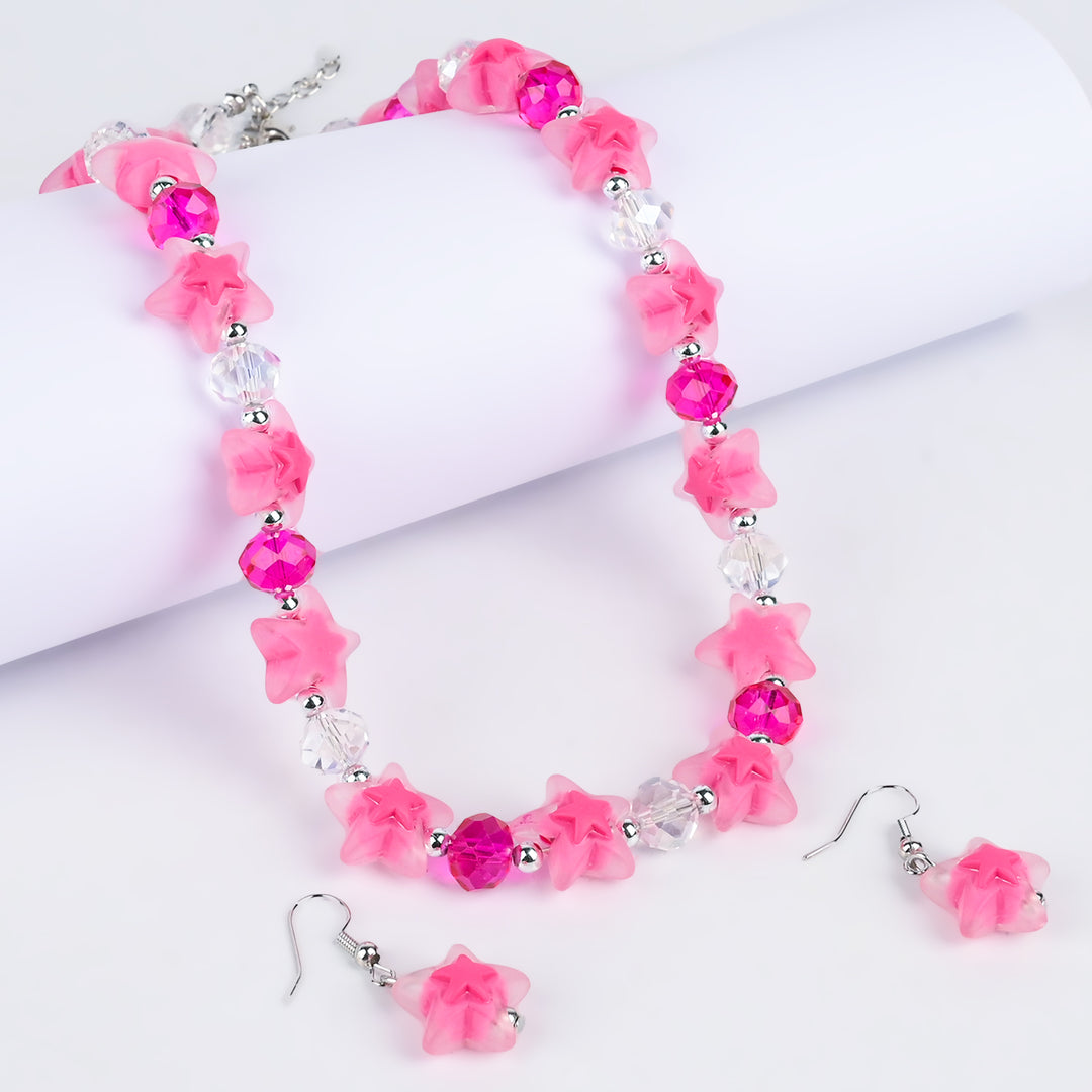 Elegant Necklace & Earrings Set | Stylish Jewelry for Girls