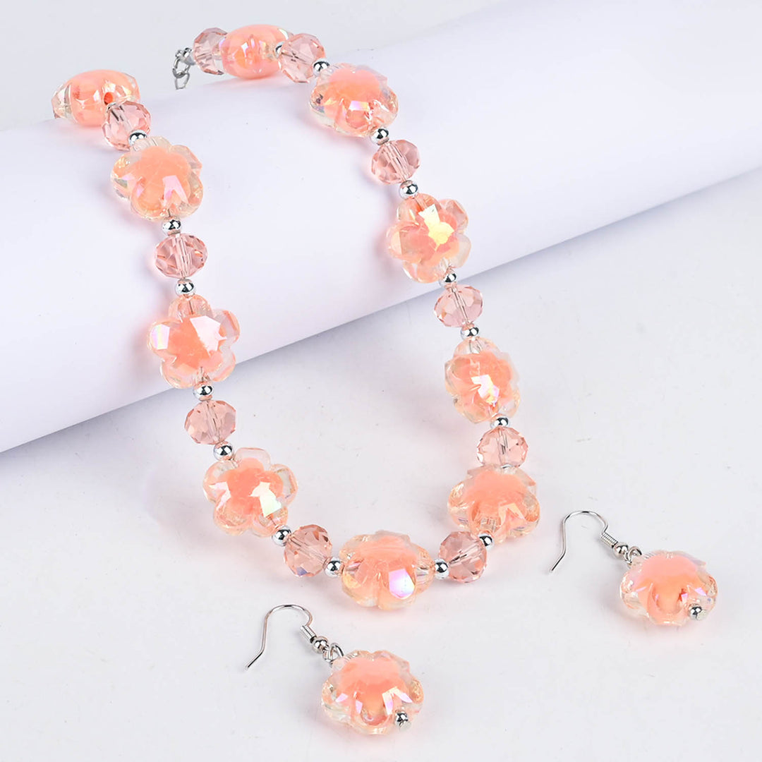 Elegant Necklace & Earrings Set | Stylish Jewelry for Girls