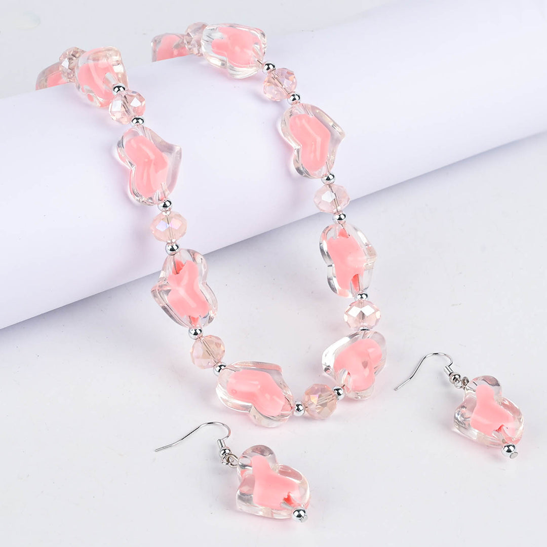 Elegant Necklace & Earrings Set | Stylish Jewelry for Girls