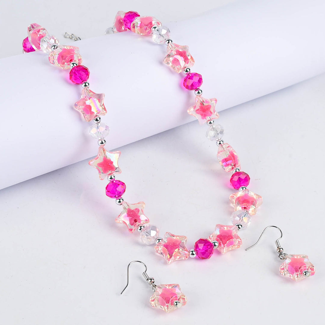 Elegant Necklace & Earrings Set | Stylish Jewelry for Girls