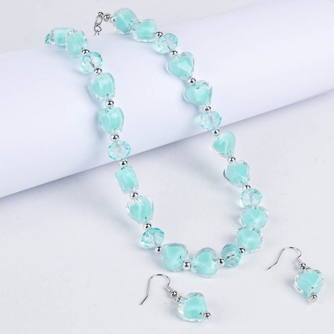 Elegant Necklace & Earrings Set | Stylish Jewelry for Girls