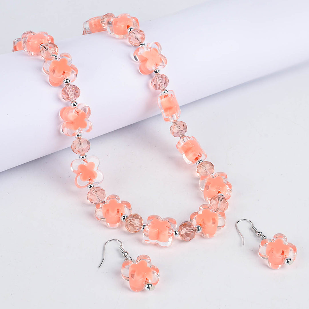 Elegant Necklace & Earrings Set | Stylish Jewelry for Girls