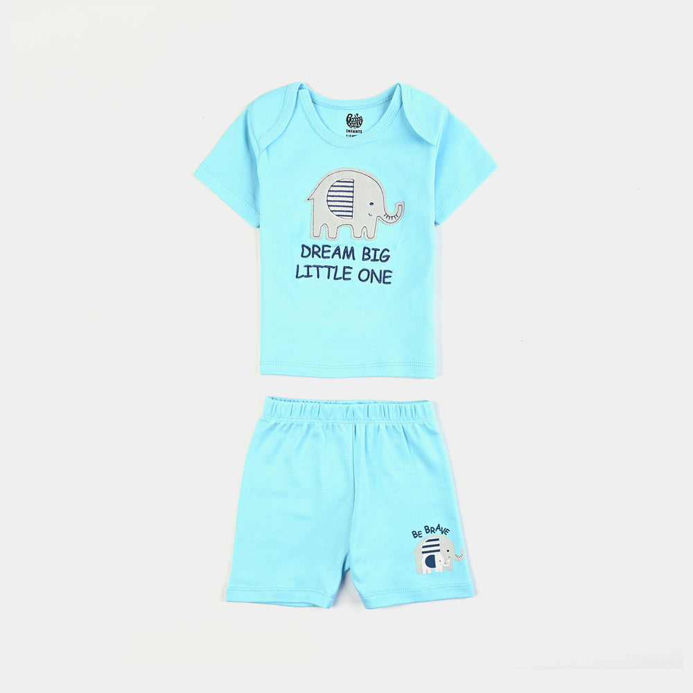 Infant Boys Cotton Interlock 5 Piece Set-T. Breeze