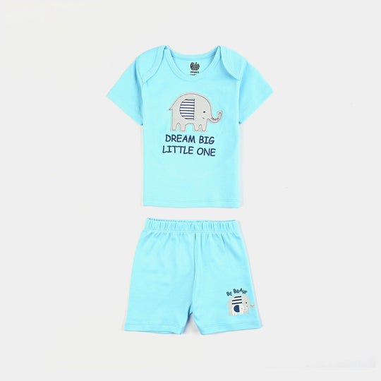 Infant Boys Cotton Interlock 5 Piece Set-T. Breeze