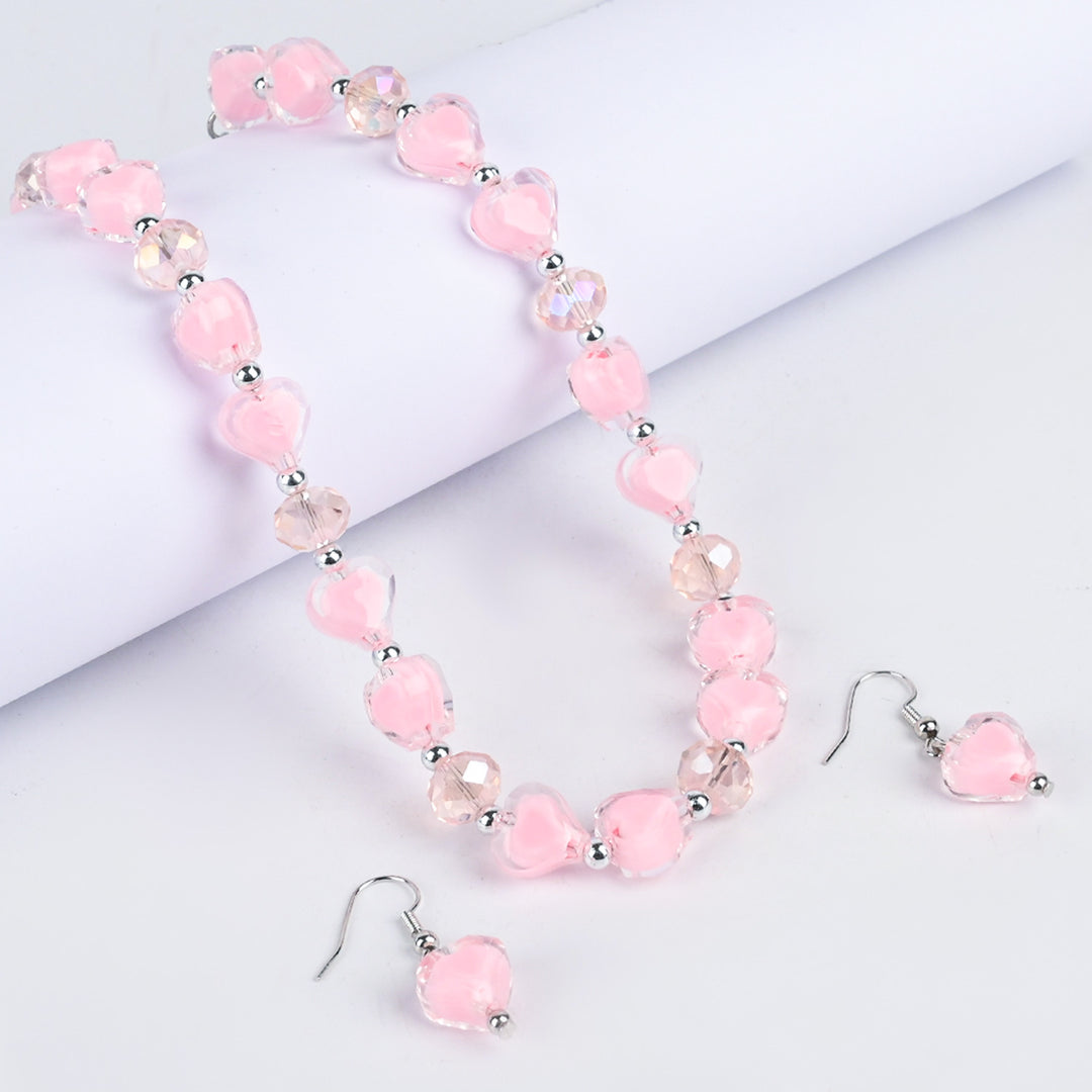 Elegant Necklace & Earrings Set | Stylish Jewelry for Girls