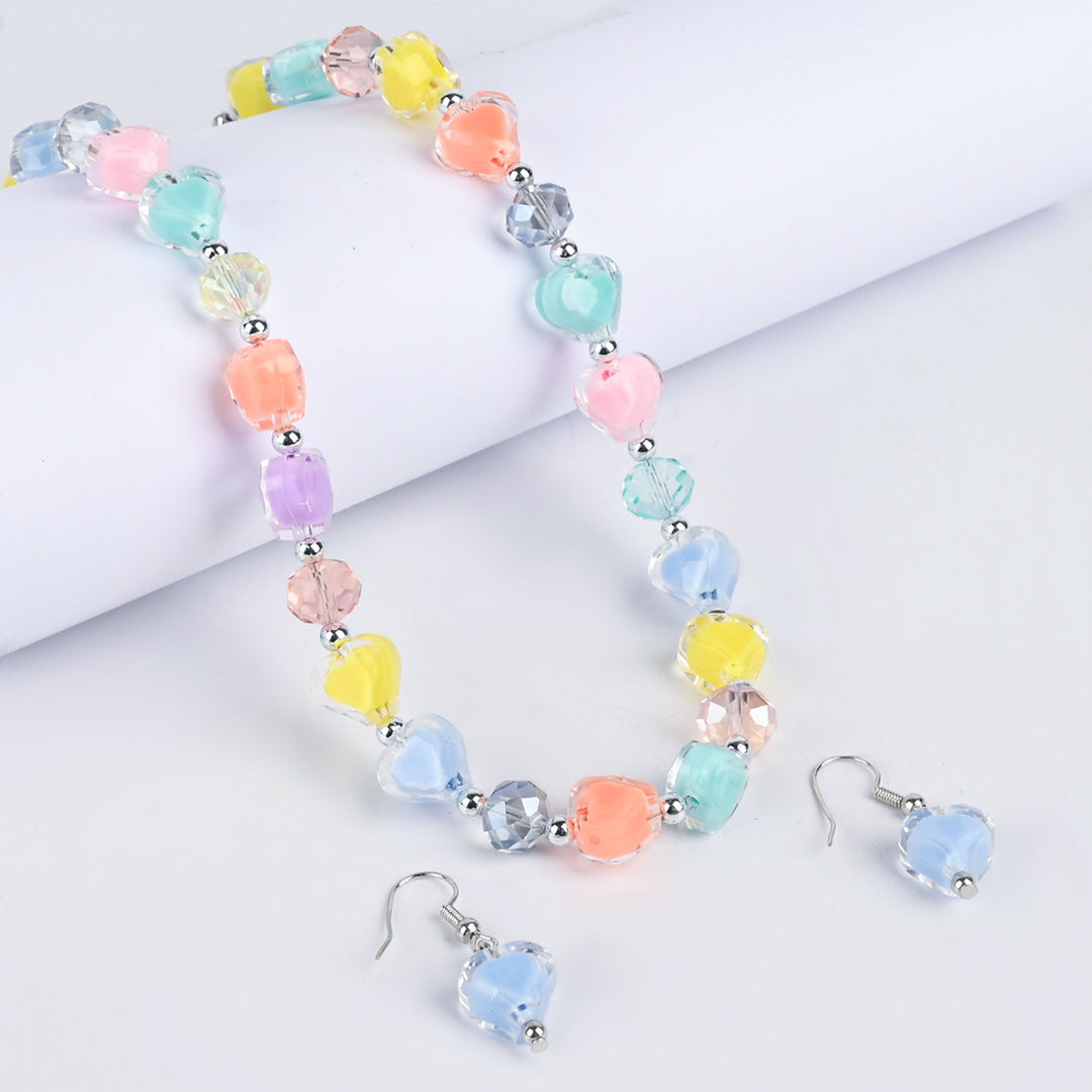 Elegant Necklace & Earrings Set | Stylish Jewelry for Girls