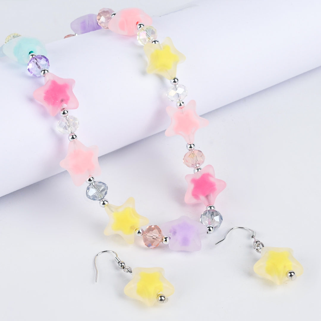 Elegant Necklace & Earrings Set | Stylish Jewelry for Girls
