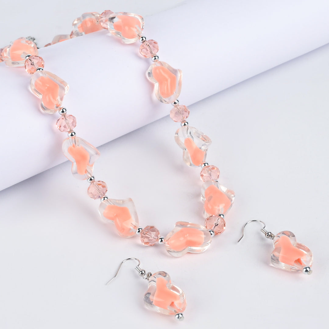 Elegant Necklace & Earrings Set | Stylish Jewelry for Girls