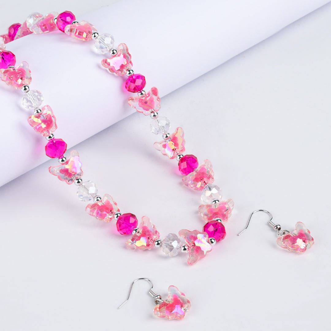 Elegant Necklace & Earrings Set | Stylish Jewelry for Girls