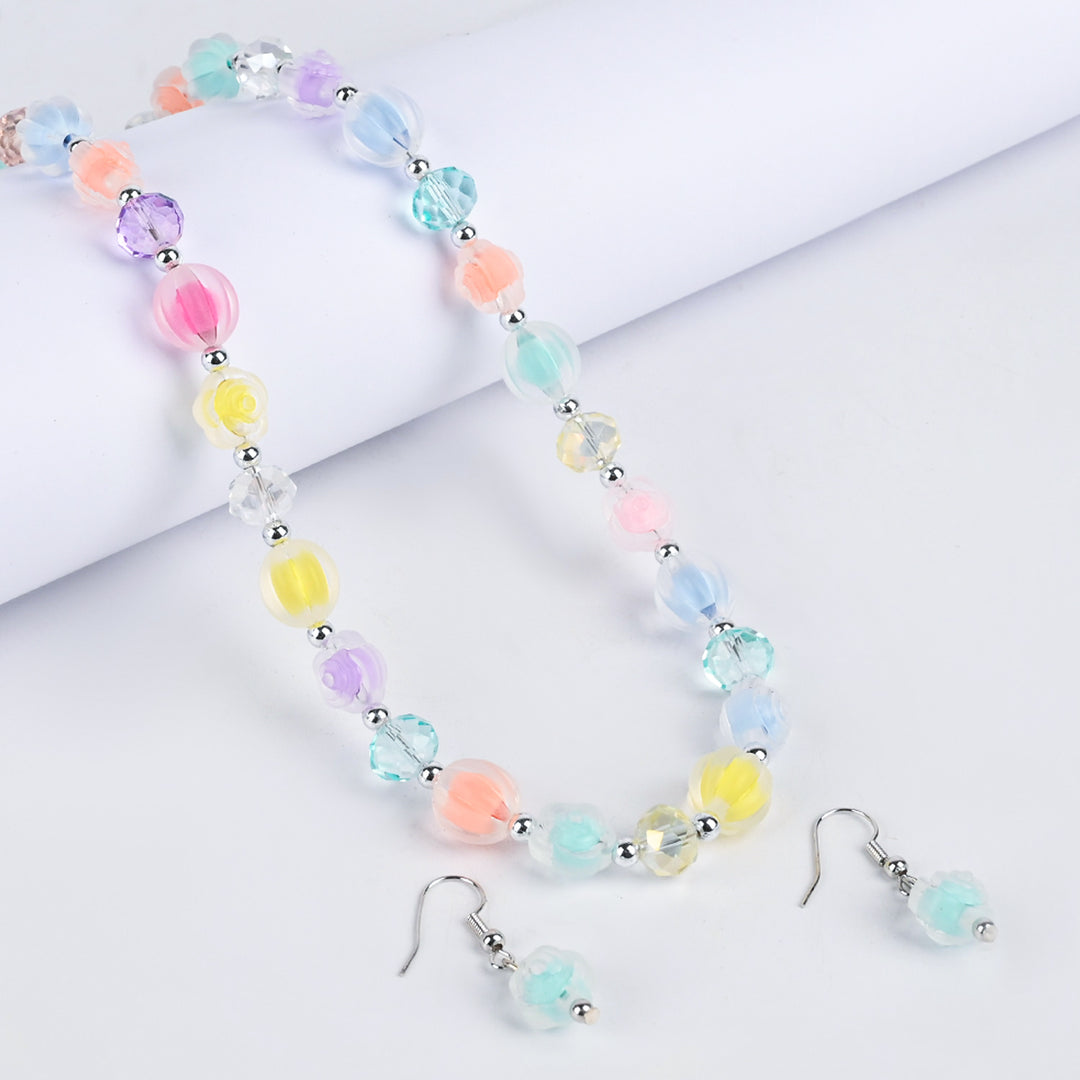 Elegant Necklace & Earrings Set | Stylish Jewelry for Girls