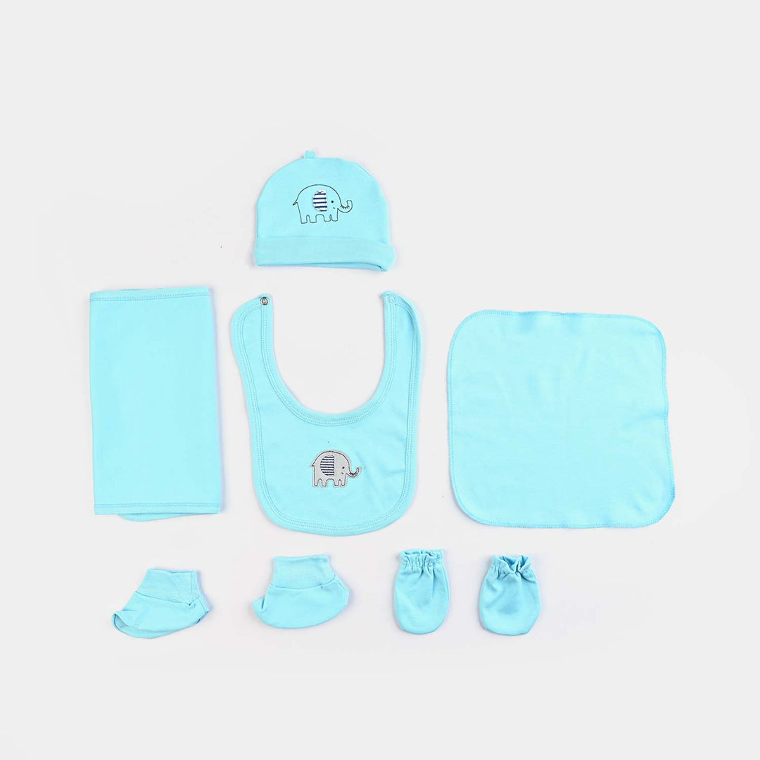 Infant Boys Cotton Interlock 10 Piece Set Elephants-T. Breeze