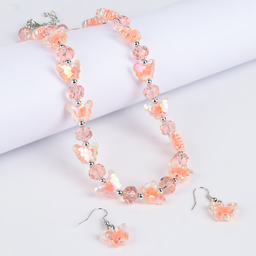Elegant Necklace & Earrings Set | Stylish Jewelry for Girls