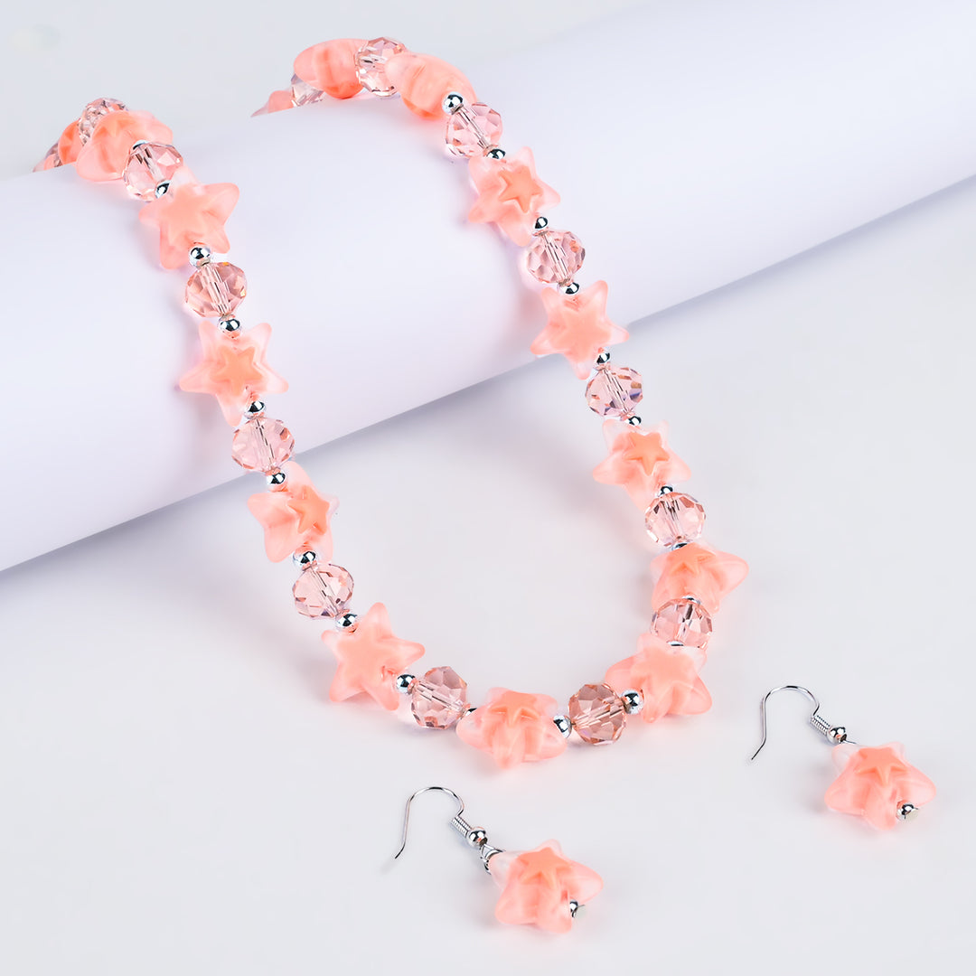 Elegant Necklace & Earrings Set | Stylish Jewelry for Girls