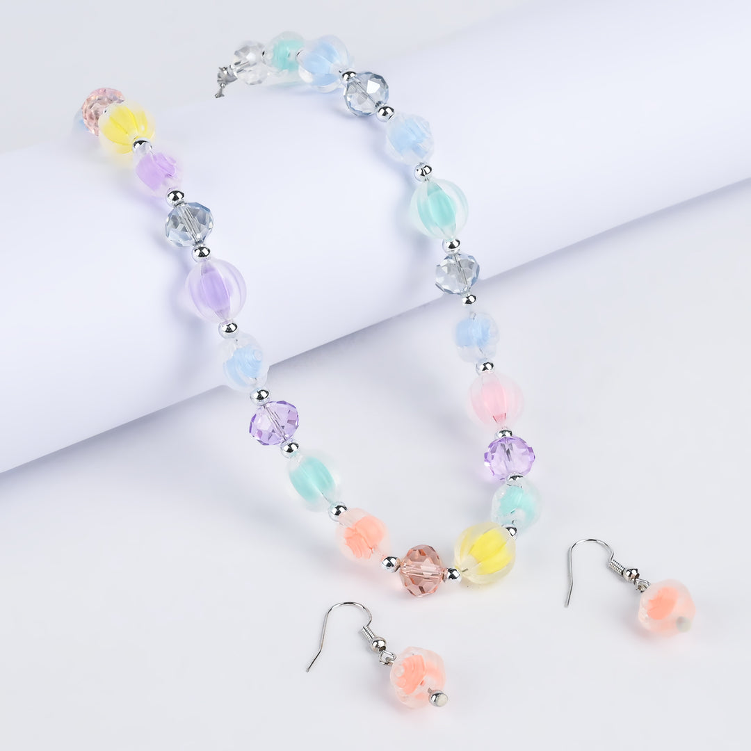 Elegant Necklace & Earrings Set | Stylish Jewelry for Girls
