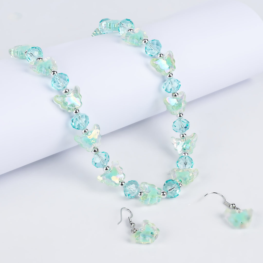 Elegant Necklace & Earrings Set | Stylish Jewelry for Girls