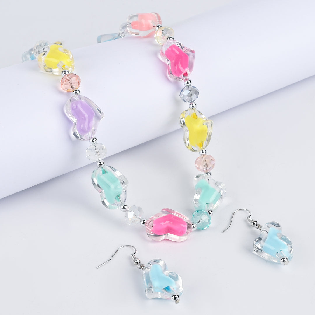 Elegant Necklace & Earrings Set | Stylish Jewelry for Girls