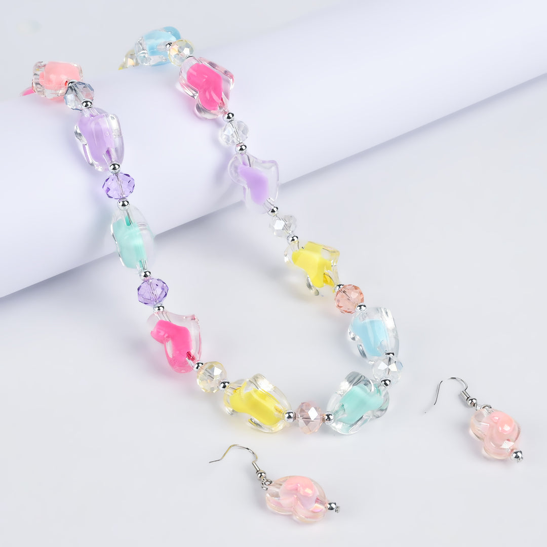 Elegant Necklace & Earrings Set | Stylish Jewelry for Girls