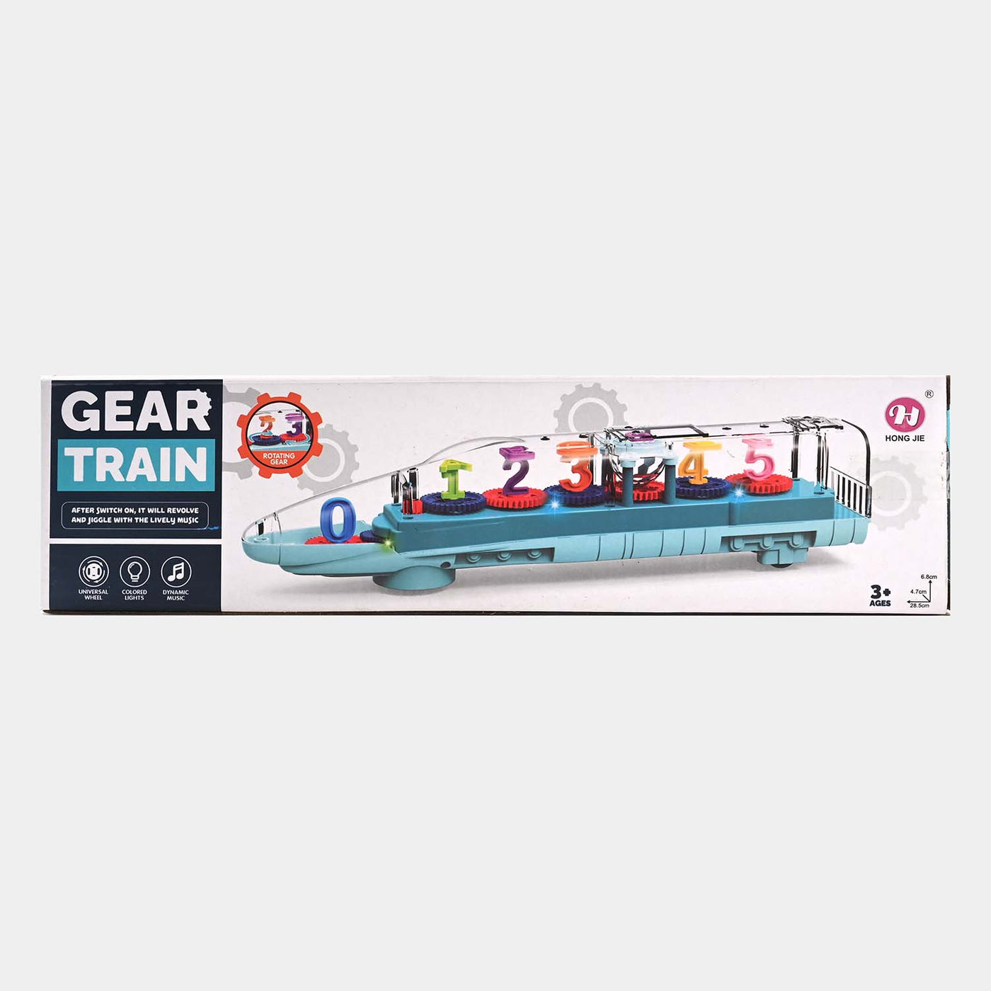 Transparent Train Gear With Light & Music