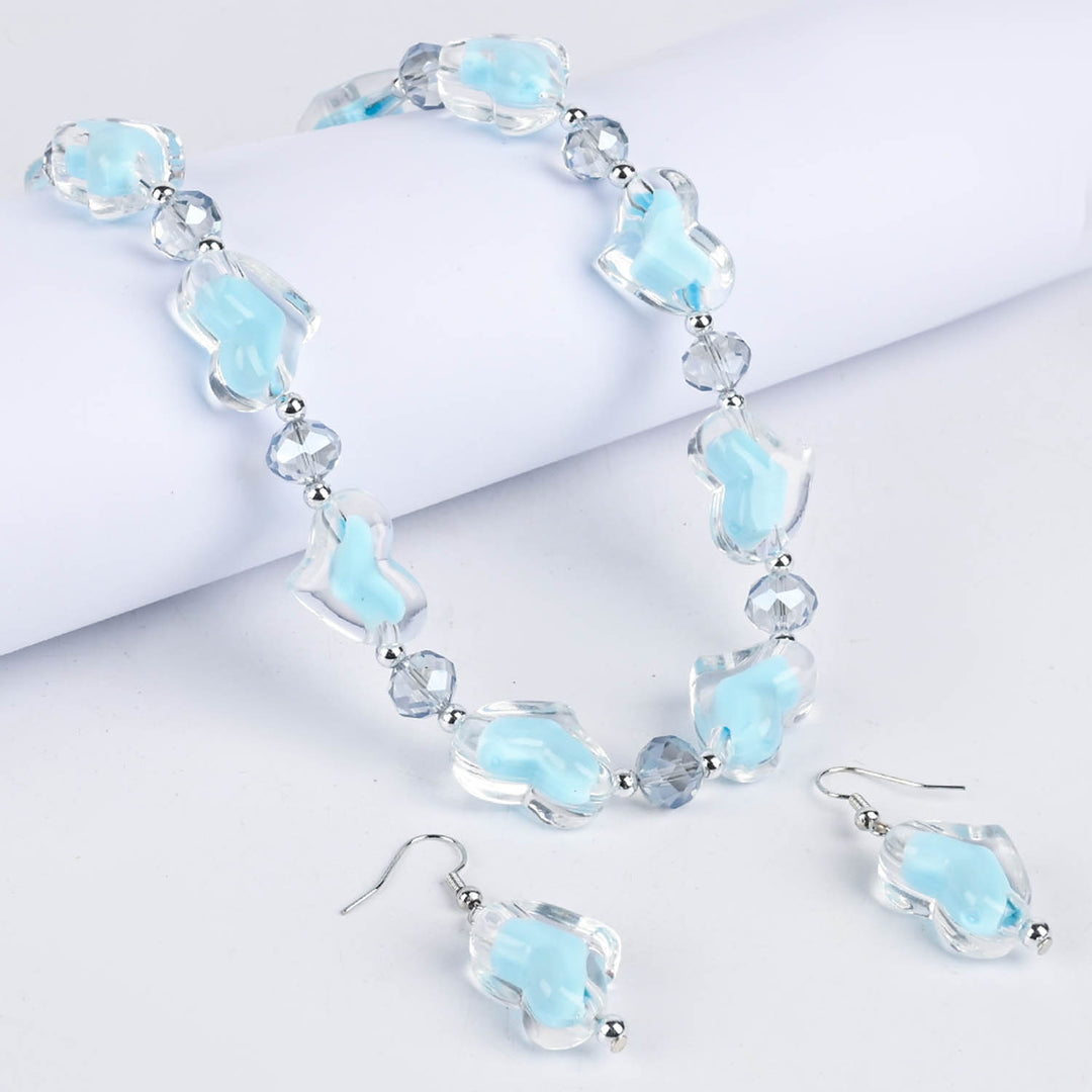 Elegant Necklace & Earrings Set | Stylish Jewelry for Girls