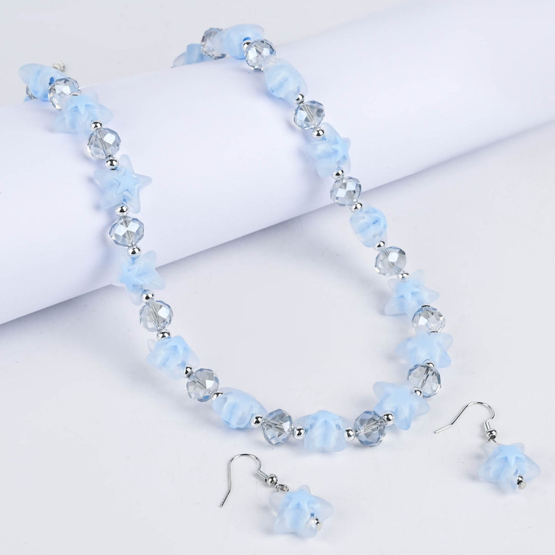 Elegant Necklace & Earrings Set | Stylish Jewelry for Girls