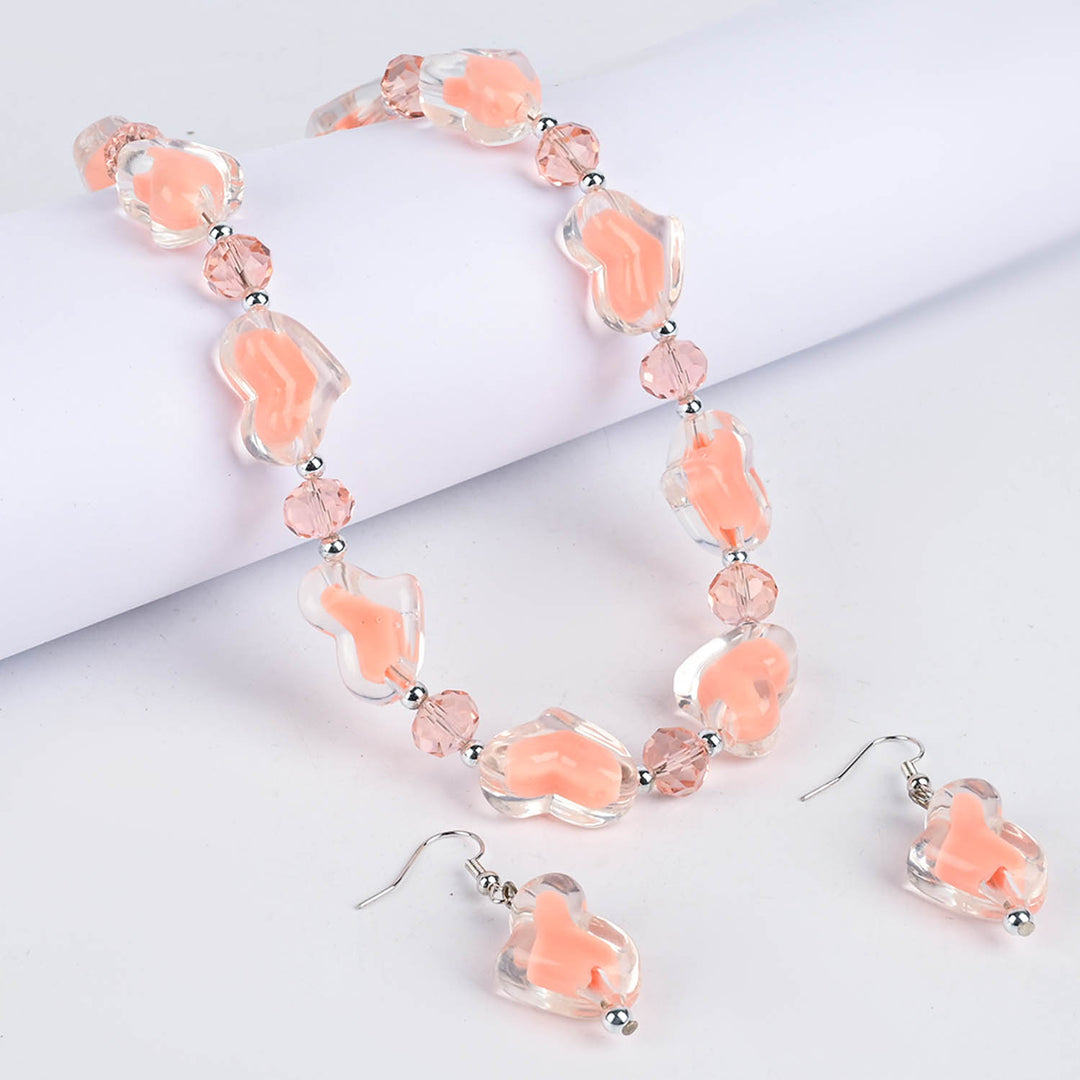 Elegant Necklace & Earrings Set | Stylish Jewelry for Girls