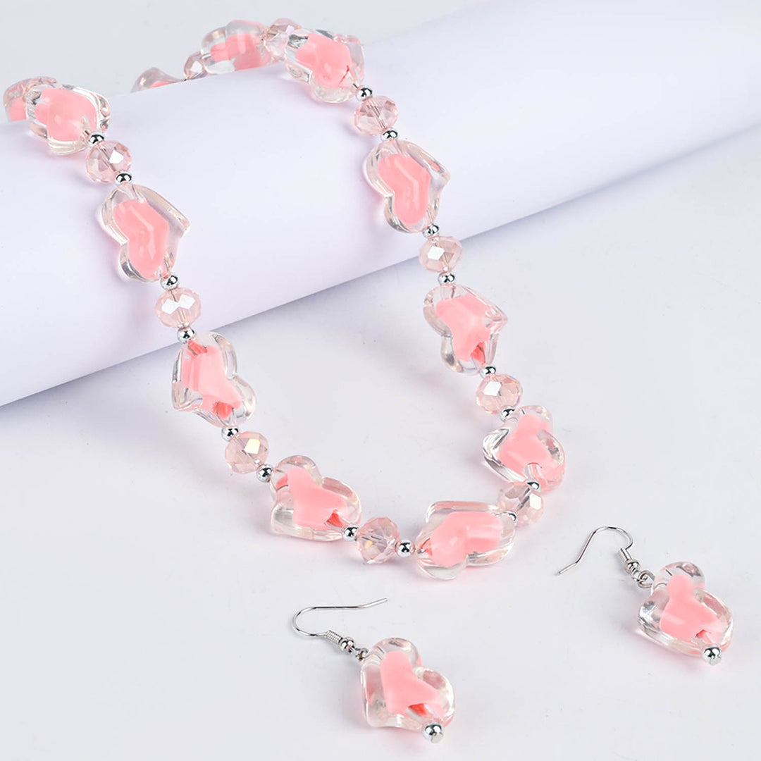 Elegant Necklace & Earrings Set | Stylish Jewelry for Girls