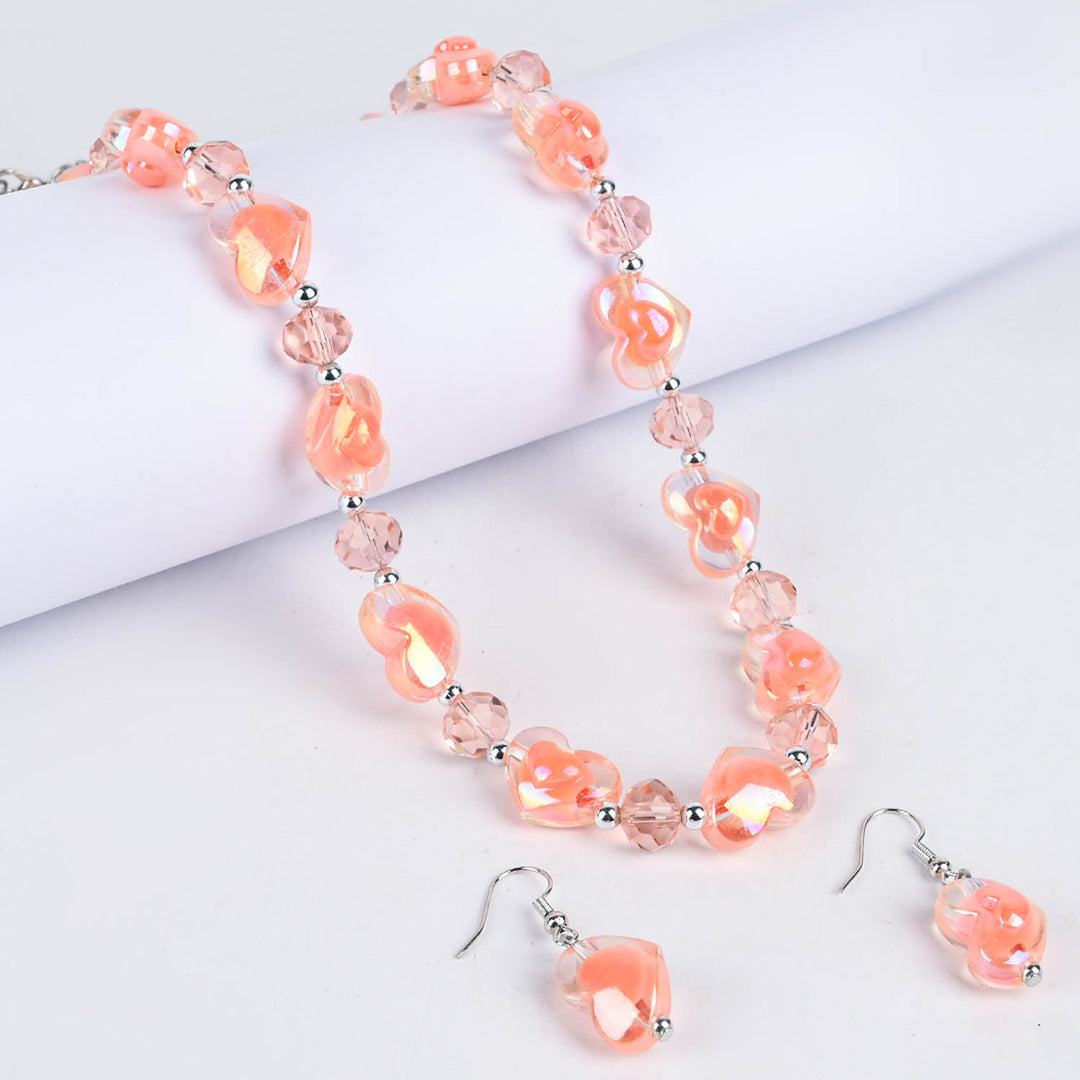 Elegant Necklace & Earrings Set | Stylish Jewelry for Girls
