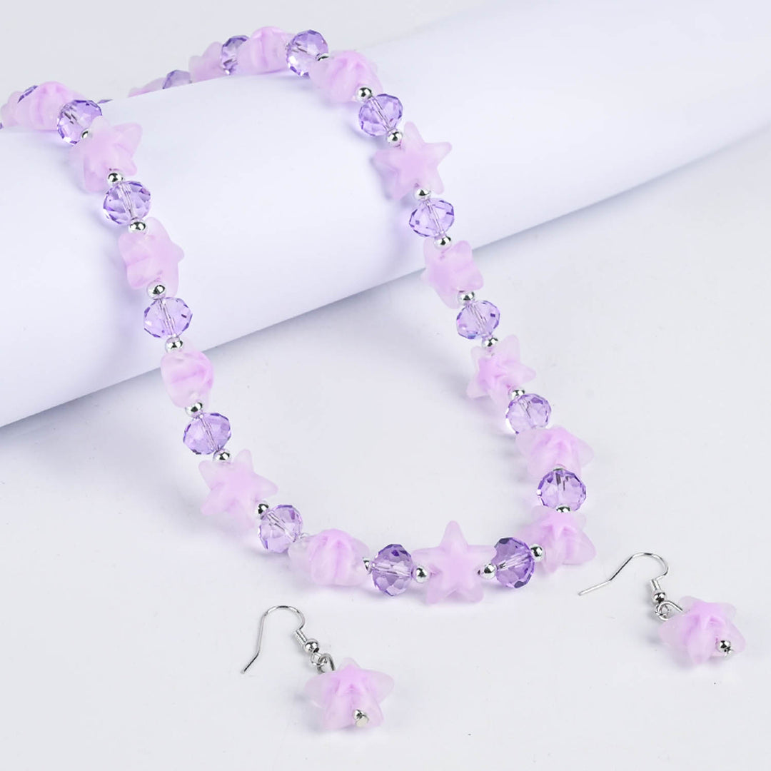 Elegant Necklace & Earrings Set | Stylish Jewelry for Girls