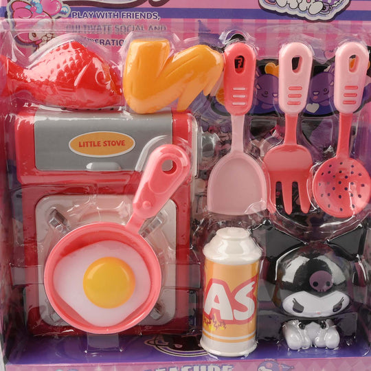 Gas Stove Kitchen Set For Girls