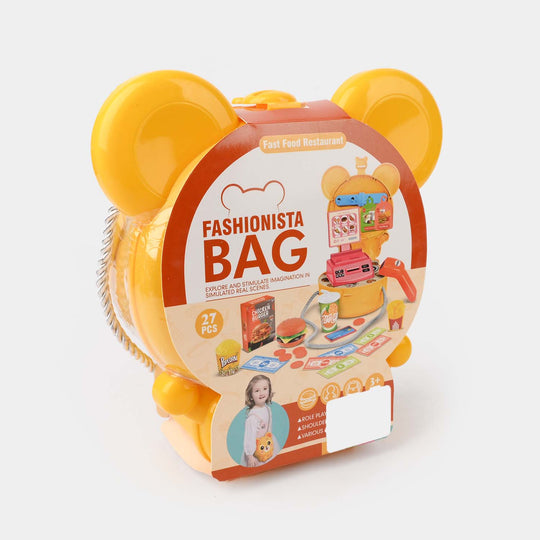 Kids Mini Burger Shop Game Toy Set