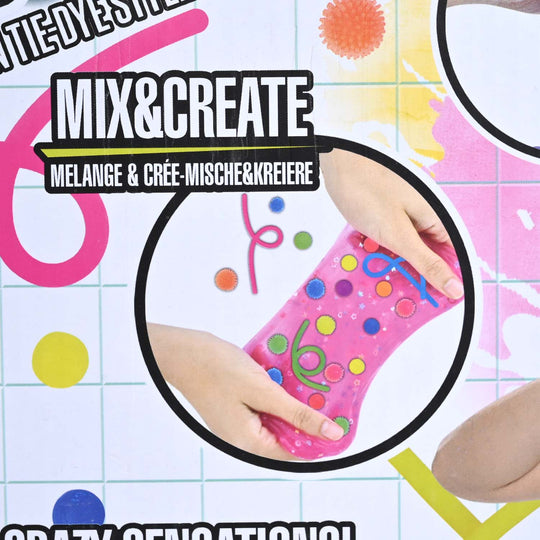 Slime DIY Tie-Dye Kit – Create Colorful, Sensory Fun