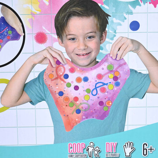 Slime DIY Tie-Dye Kit – Create Colorful, Sensory Fun