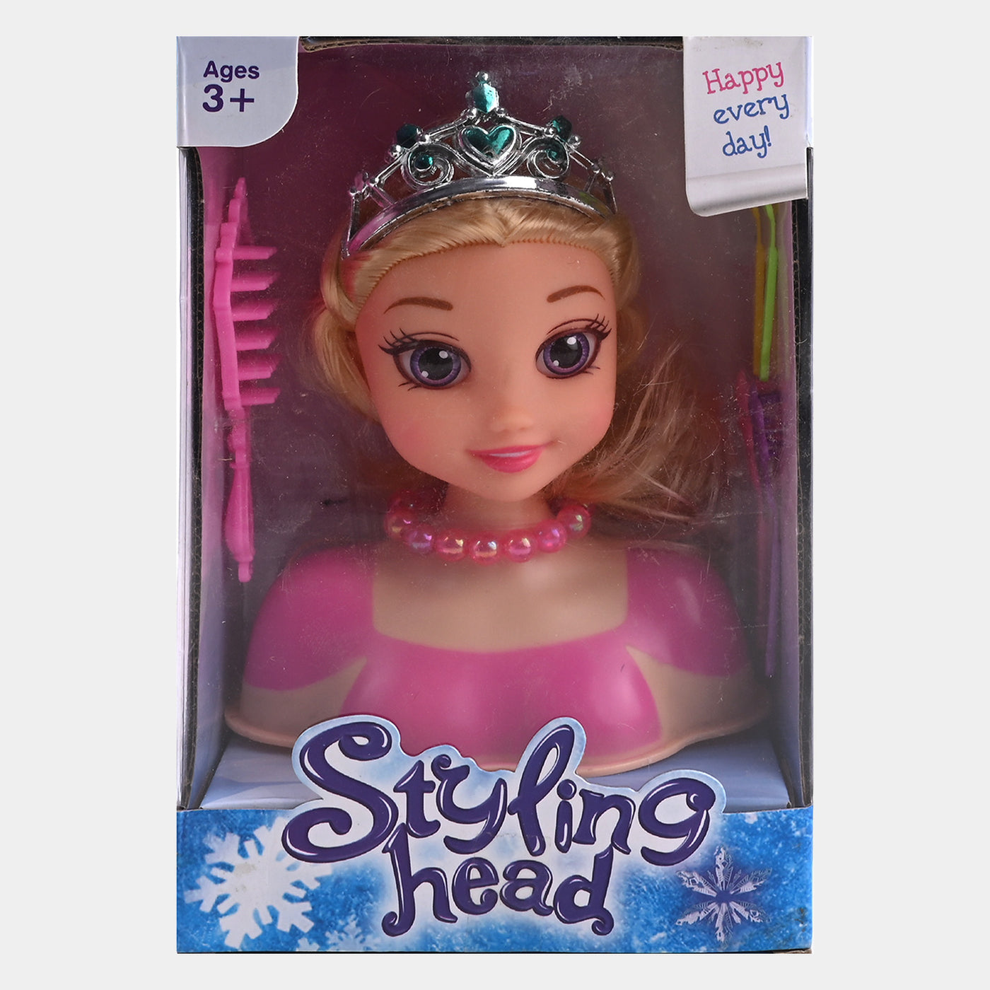 Mannequin With Crown Hairpin Comb