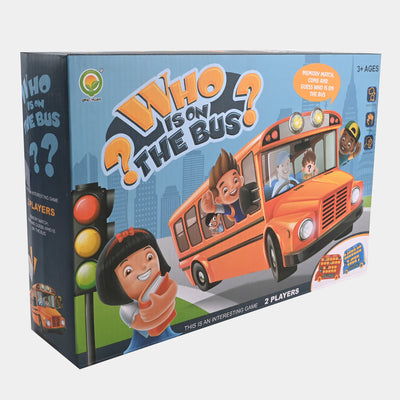 Who Is On The Bus Game For Kids